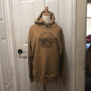 The north face like new hoodie